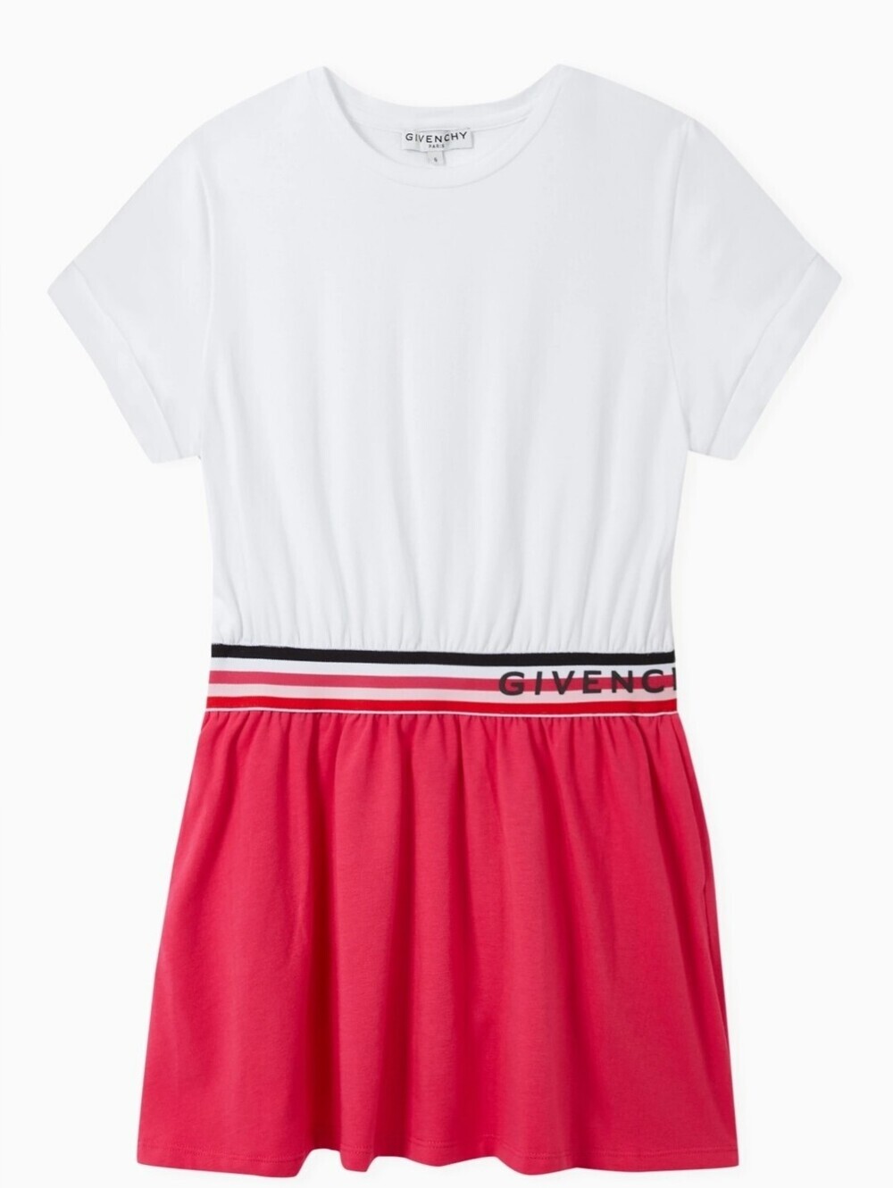 GIVENCHY KIDS Logo tape dress size 10